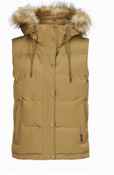 Parky Superdry  VINTAGE EVEREST FAUX FUR GILET