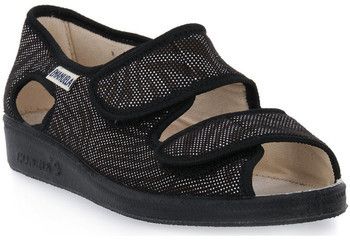 Sandále Emanuela  667 FONTAINE NERO PANTOFOLA