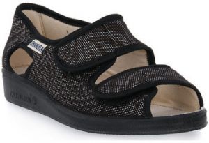 Sandále Emanuela  667 FONTAINE NERO PANTOFOLA