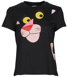 Tričká s krátkym rukávom Desigual  HELLO PINK PANTHER