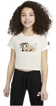 Tričká s krátkym rukávom Nike  Sun Swoosh Crop