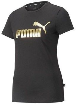 Tričká s krátkym rukávom Puma  Ess Metallic Logo Tee