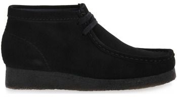 Polokozačky Clarks  WALLABEEBOOT W BLK