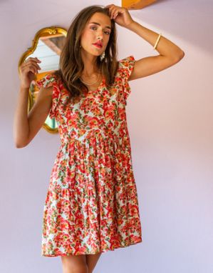 Krátke šaty Céleste  DAHLIA