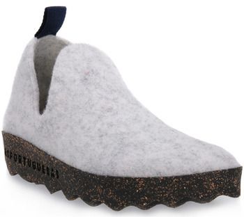 Módne tenisky Asportuguesas  CITY L WHITE 955 TWEED