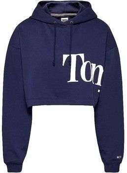 Mikiny Tommy Jeans  SUDADERA AZUL MUJER   DW0DW13577