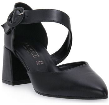 Lodičky Priv Lab  KAMMI  NERO CAPRETTO