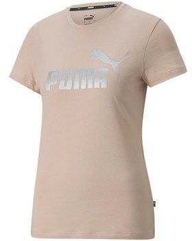 Tričká s krátkym rukávom Puma  Ess Metallic Logo Tee