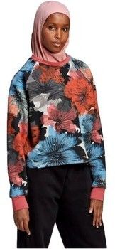 Mikiny adidas  SUDADERA MUJER  ALLOVER PRINT HP0790