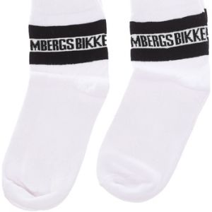 Ponožky Bikkembergs  BK070-WHITE-BLACK