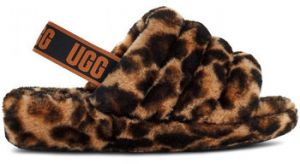 Sandále UGG  W fluff yeah slide panther print