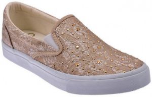 Módne tenisky Liu Jo  Pizzo Taupe Slip On