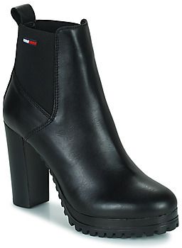 Čižmičky Tommy Jeans  Essentials High Heel Boot