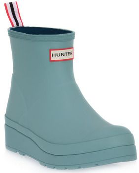 Čižmy do dažďa Hunter  PLAY SHORT BOOT BIRDSEYE BLUE