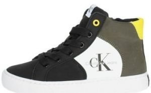 Čižmy Calvin Klein Jeans  V3X9-80366 HIGH TOP LACE Amarillo