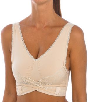 Trojuholníkové podprsenky Intimidea  110974-SKIN