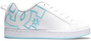 Módne tenisky DC Shoes  Court graffik 300678 WHITE/WHITE/BLUE (XWWB)