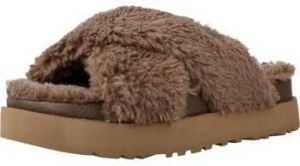 Papuče UGG  W FUZZ SUGAR CROSS SLIDE