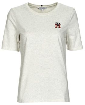 Tričká s krátkym rukávom Tommy Hilfiger  REG MONOGRAM EMB C-NK SS