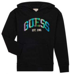 Mikiny Guess  LS HOODED ACTIVE TOP