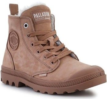 Polokozačky Palladium  Pampa HI ZIP WL NUDE BROWN 95982-254-M