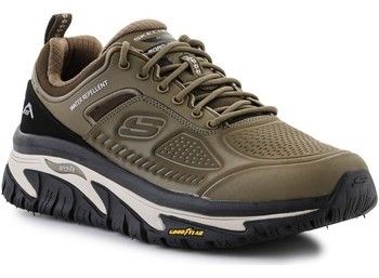 Bežecká a trailová obuv Skechers  Arch Fit Road Walker-Recon Olive/Blk 237333-OLBK