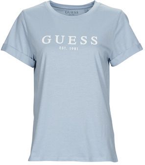 Tričká s krátkym rukávom Guess  ES SS GUESS 1981 ROLL CUFF TEE