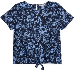 Blúzka Only  KOGLINO S/S KNOT TOP CP PTM