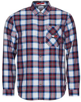 Košele s dlhým rukávom Tommy Jeans  TJM RELAXED FLANNEL SHIRT