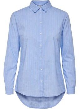 Košele a blúzky Jackqueline De Yong  CAMISA CLASICA AZUL MANGA LARGA MUJER JDY 15149877