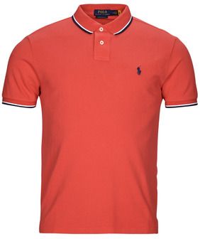 Polokošele s krátkym rukávom Polo Ralph Lauren  POLO COUPE DROITE EN COTON BASIC MESH FANTAISIE COL