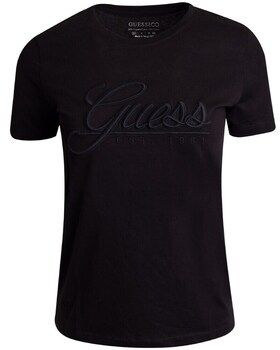 Tričká s krátkym rukávom Guess  W3GI36I3Z14 Jblk