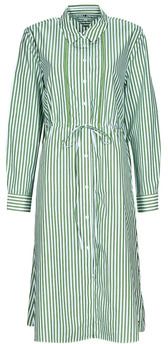 Krátke šaty Tommy Hilfiger  ORG CO STRIPE MIDI SHIRT-DRESS