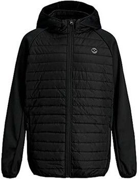 Kabáty Jack & Jones  CHAQUETA NEGRA NIO JACK   JONES 12182303