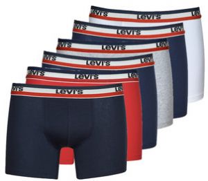 Boxerky Levis  LOGO BRIEF PACK X6