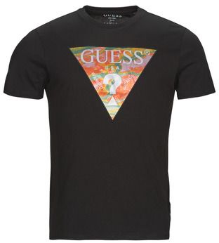 Tričká s krátkym rukávom Guess  SS BSC ABSTRACT TRI LOGO TEE
