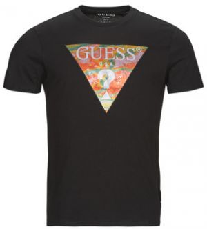 Tričká s krátkym rukávom Guess  SS BSC ABSTRACT TRI LOGO TEE