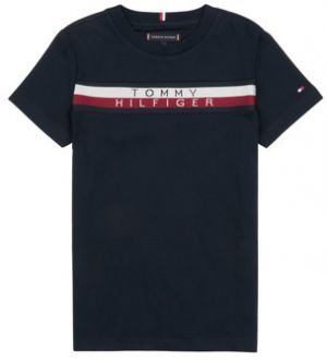 Tričká s krátkym rukávom Tommy Hilfiger  GLOBAL STRIPE TEE S/S