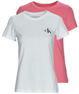 Tričká s krátkym rukávom Calvin Klein Jeans  2-PACK MONOGRAM SLIM TEE X2