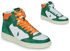 Členkové tenisky Polo Ralph Lauren  POLO CRT HGH-SNEAKERS-HIGH TOP LACE