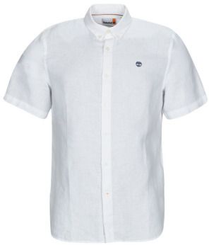 Košele s krátkym rukávom Timberland  SS Mill River Linen Shirt Slim