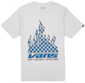 Tričká s krátkym rukávom Vans  REFLECTIVE CHECKERBOARD FLAME SS