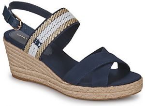 Sandále Tommy Hilfiger  GOLDEN WEBBING MID WEDGE