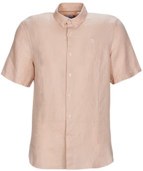 Košele s krátkym rukávom Timberland  SS Mill River Linen Shirt Slim
