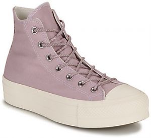 Členkové tenisky Converse  CHUCK TAYLOR ALL STAR LIFT PLATFORM SUMMER UTILITY-LUCID LILAC/V