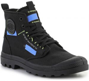 Členkové tenisky Palladium  Pampa HI Re-Craft Black/Blue 77220-005-M