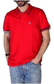 Polokošele s krátkym rukávom Tommy Jeans  POLO HOMBRE ROJO   DM0DM12963