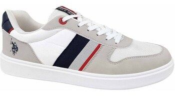 Nízke tenisky U.S Polo Assn.  ROKKO003LGRWHI01