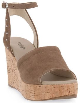 Sandále NeroGiardini  NERO GIARDINI 405 VELOUR CASTORO