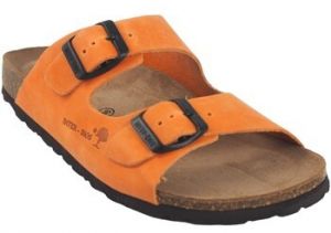 Univerzálna športová obuv Interbios  Dámske sandále INTER BIOS 7206 oranžové